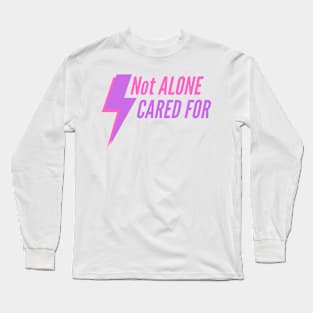 Not alone cared for Long Sleeve T-Shirt